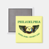 Liberty Bell Magnet (Vorderseite/Rückseite)