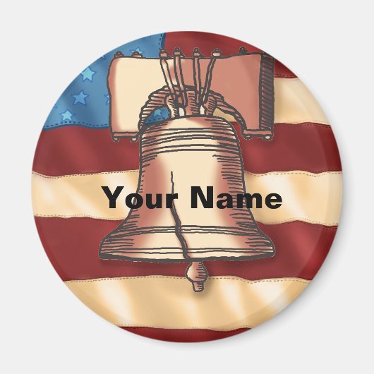 Liberty-Bell-Magnet Magnet (Vorne)