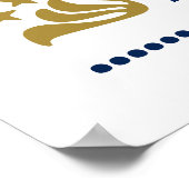 Liberty Bell Philadelphia Pennsylvania Streifen Poster (Ecke)