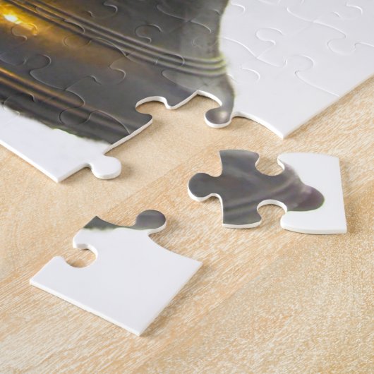 Liberty Bell Philadelphia. Puzzle (Seite)