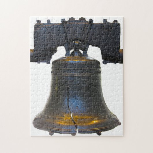 Liberty Bell Philadelphia. Puzzle (Vertikal)