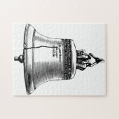 Liberty Bell Philadelphia. Puzzle (Horizontal)