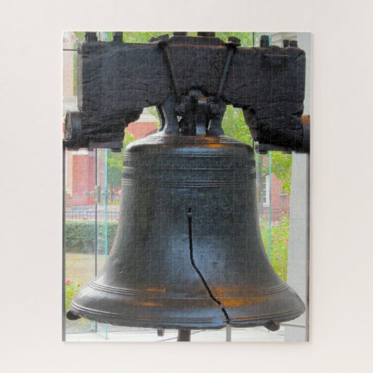 Liberty Bell Philadelphia. Puzzle (Vertikal)