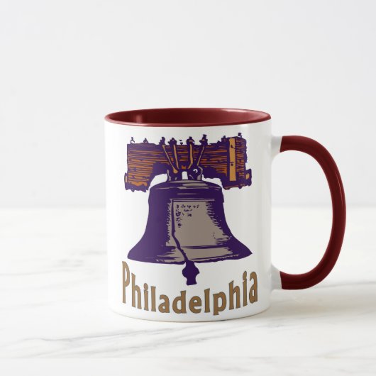 Liberty Bell Philadelphia Tasse (Rechts)