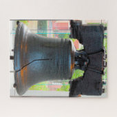 Liberty Bell Philadelphia.Weihnachtsgrüße Puzzle (Horizontal)