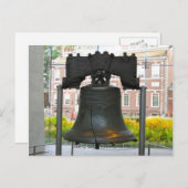 Liberty Bell Postkarte (Vorne/Hinten)