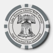 Liberty Bells-Jubiläumin Pokerchips (Vorderseite)