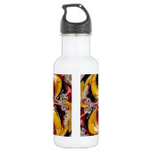 Liberty Bottle Belgische Farben Edelstahlflasche (Rückseite)