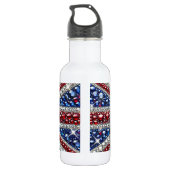 Liberty Bottle Britische Farben Edelstahlflasche (Rückseite)