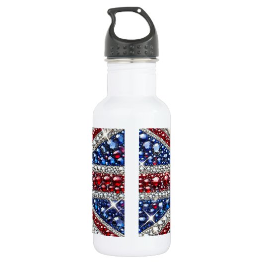 Liberty Bottle Britische Farben Edelstahlflasche (Rückseite)