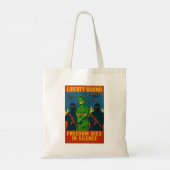 Liberty Bound - Canvas-Tasche Tragetasche (Rückseite)