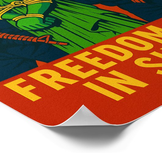 Liberty Bound - Poster (Ecke)