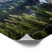 Liberty Cap und Nevada Fall - John Muir Trail Poster (Ecke)