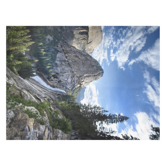 Liberty Cap und Nevada Fall - John Muir Trail Tischdecke (Vorderseite (Horizontal))
