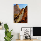 Liberty Cap Yosemite Park Wasserfall 1873 Poster (Heimbüro)
