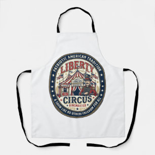 Liberty Circus Patriotischer Patriotischer Circus Schürze