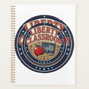 Liberty Classroom Patriotischer Patriotischer Lehr Planer