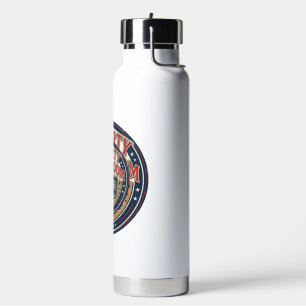 Liberty Classroom Patriotischer Patriotischer Lehr Trinkflasche