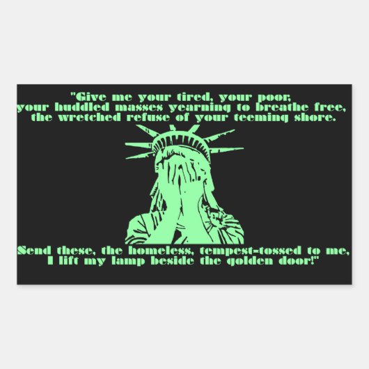 Liberty Cry Sticker (Vorderseite)