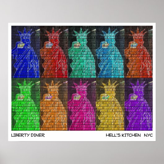 LIBERTY DINGE - NEW YORK CITY POSTER (Vorne)