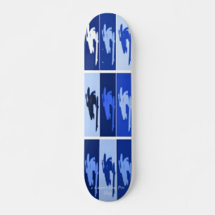 LIBERTY DOG PRO SHOP BLAUE TONNE GRENZDECK SKATEBOARD