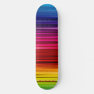 LIBERTY DOG PRO SKATEBOARDS - NEONREGENBÖGEN