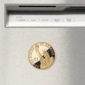 Liberty-Dollar-Münze Magnet (In Situ (Geschirrspüler))