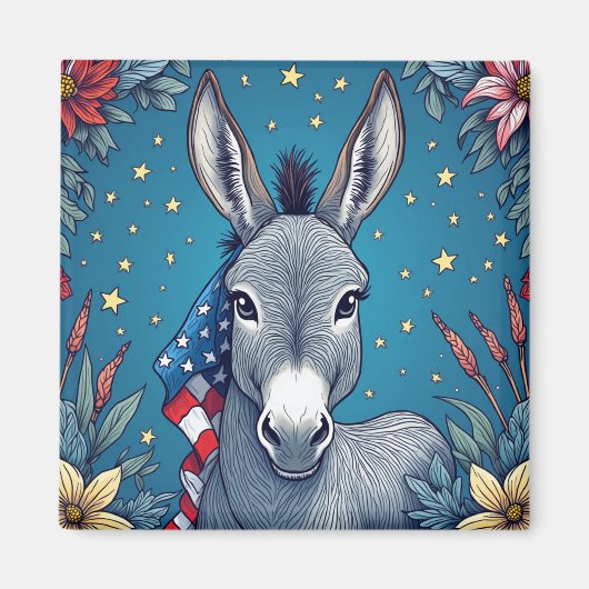 Liberty Donkey Magnet (Vorne)