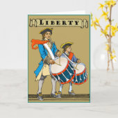 Liberty Drums Karte (Gelbe Blume)