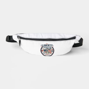 Liberty Eis am Stiel Patriotisch Patriotisches Eis Bauchtasche