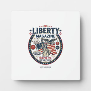 Liberty Eis Am Stiel Patriotisch Patriotisches Eis Fotoplatte