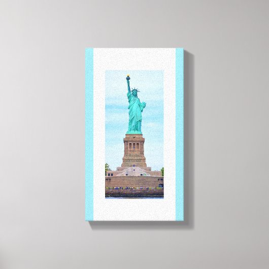 Liberty Enlightening the World Lazarus Poem Canvas Leinwanddruck (Vorderseite)