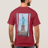 Liberty Enlightening the World Lazarus Poem T-Shirt (Rückseite)