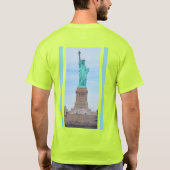 Liberty Enlightening the World Lazarus Poem T-Shirt (Rückseite)