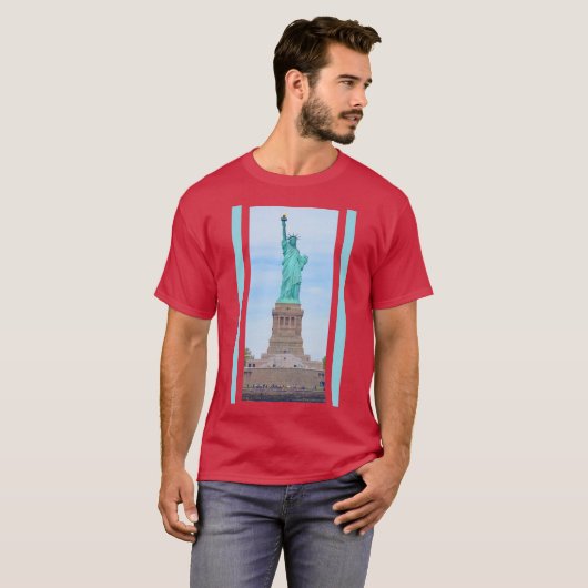 Liberty Enlightening the World Lazarus Poem T-Shirt (Vorne ganz)