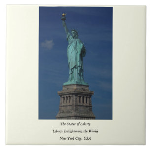 Liberty Enlightening the World - Statue of Liberty Fliese