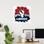 Liberty Faust Poster (Heimbüro)