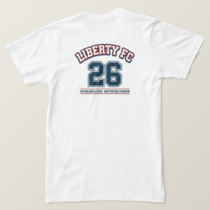 Liberty FC Navy Star Tee Premium USA Fußball