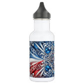 Liberty Flasche Frankreich Farben Edelstahlflasche (Links)