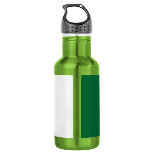 Liberty Flasche mit der Flagge Algeriens Edelstahlflasche (Rückseite)
