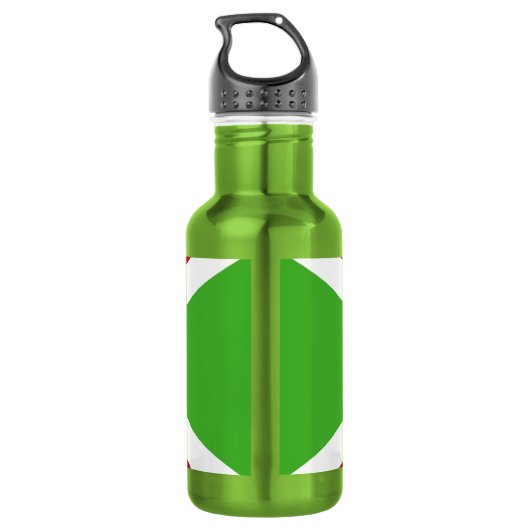 Liberty Flasche mit der Flagge Burundis Edelstahlflasche (Rückseite)