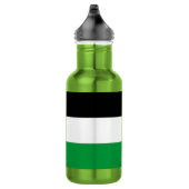 Liberty Flasche mit der Flagge Palästinas Edelstahlflasche (Rechts)