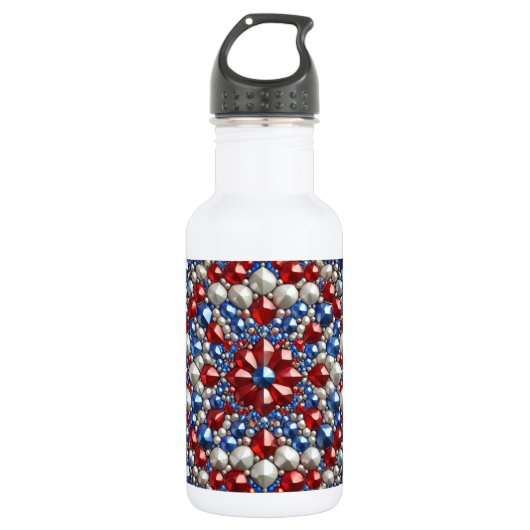 Liberty Flasche Niederlande Farben Edelstahlflasche (Vorderseite)