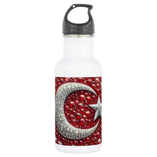 Liberty Flasche Türkische Farben Edelstahlflasche (Vorderseite)