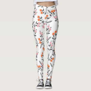 Liberty Florals: Handstickerei Leggings