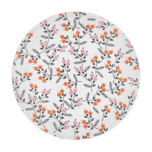 Liberty Florals: Handstickerei Schneidebrett