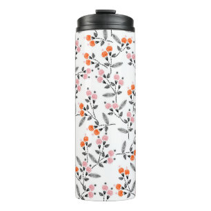 Liberty Florals: Handstickerei Thermosbecher