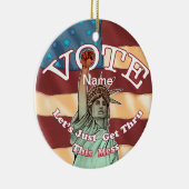 Liberty Get Thru This Keramik Ornament (Rechts)