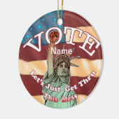 Liberty Get Thru This Keramik Ornament (Links)