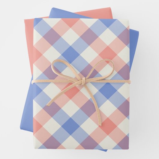 Liberty Gingham Geschenkpapier Set (Beispiel)
